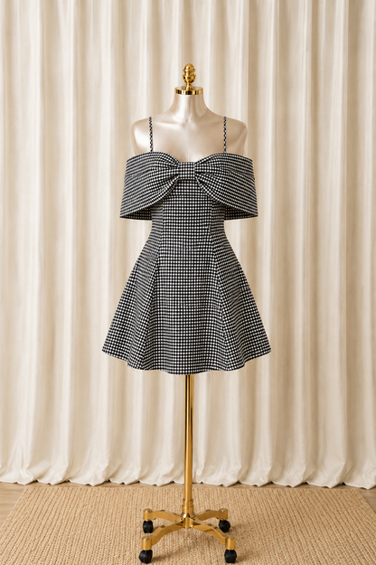 Midnight Bow Dress