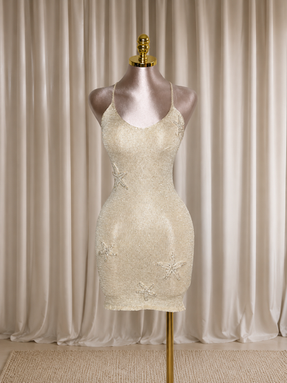 Champagne star dress