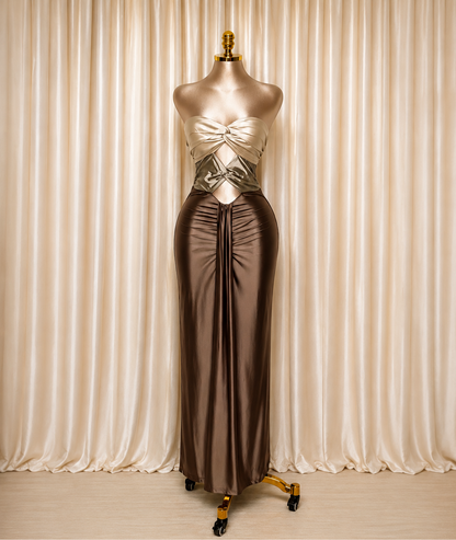 Mocha  Dress