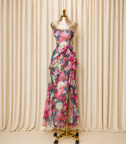 Tropical Bloom Maxi Dress