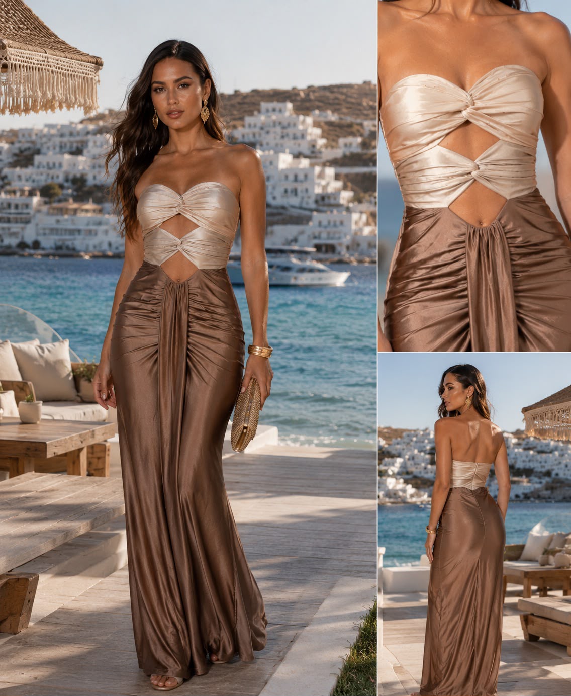 Mocha  Dress