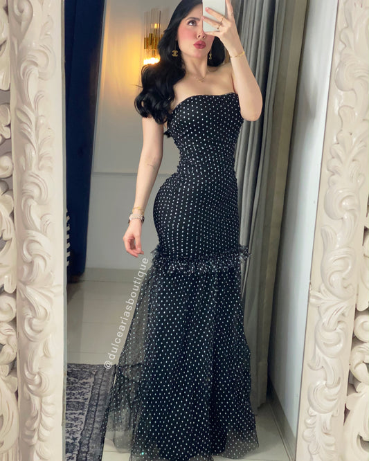 Elegant mermaid-style