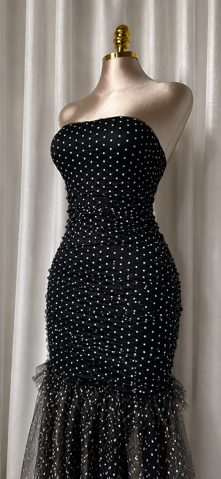 Elegant mermaid-style