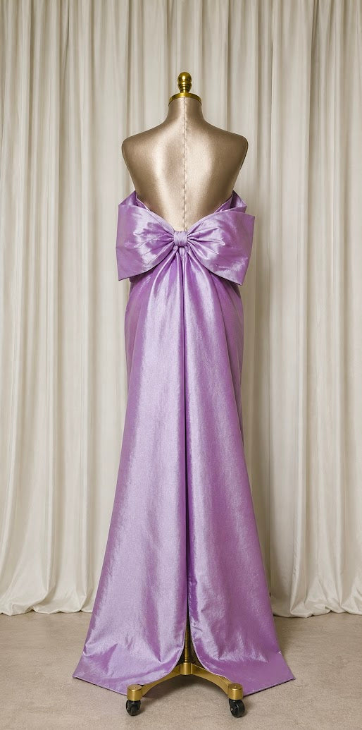 Lavender Bow Elegance Gown